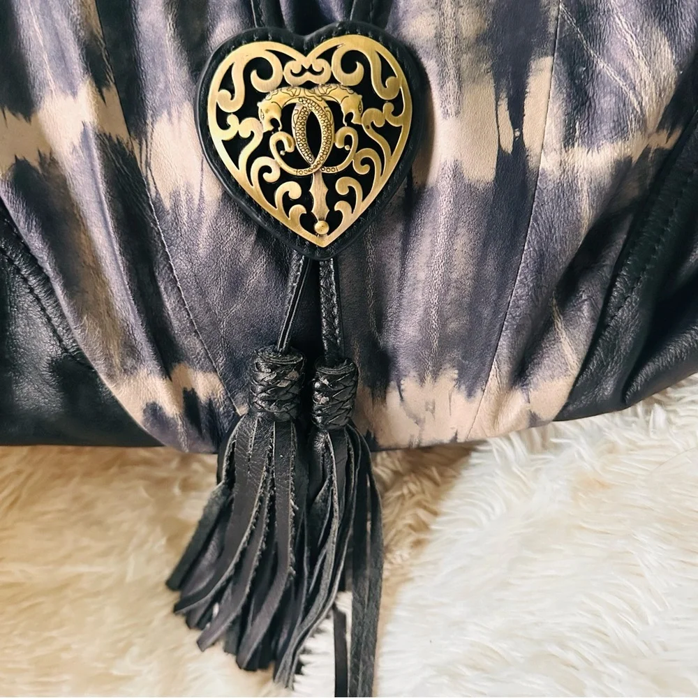 Sharif Y2K Genuine Leather Large Hobo Bag